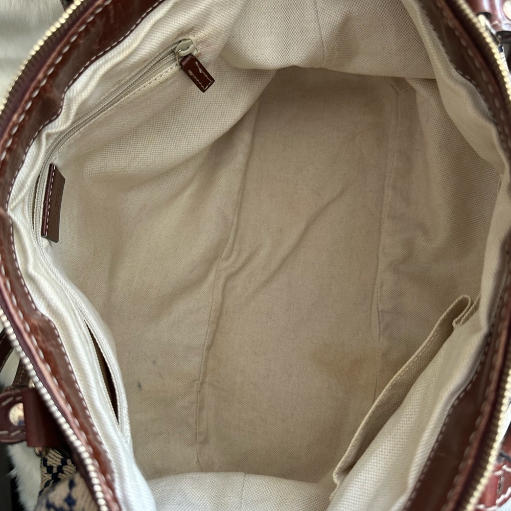 Gucci Diamante Canvas Sukey Satchel - Picture 14 of 16